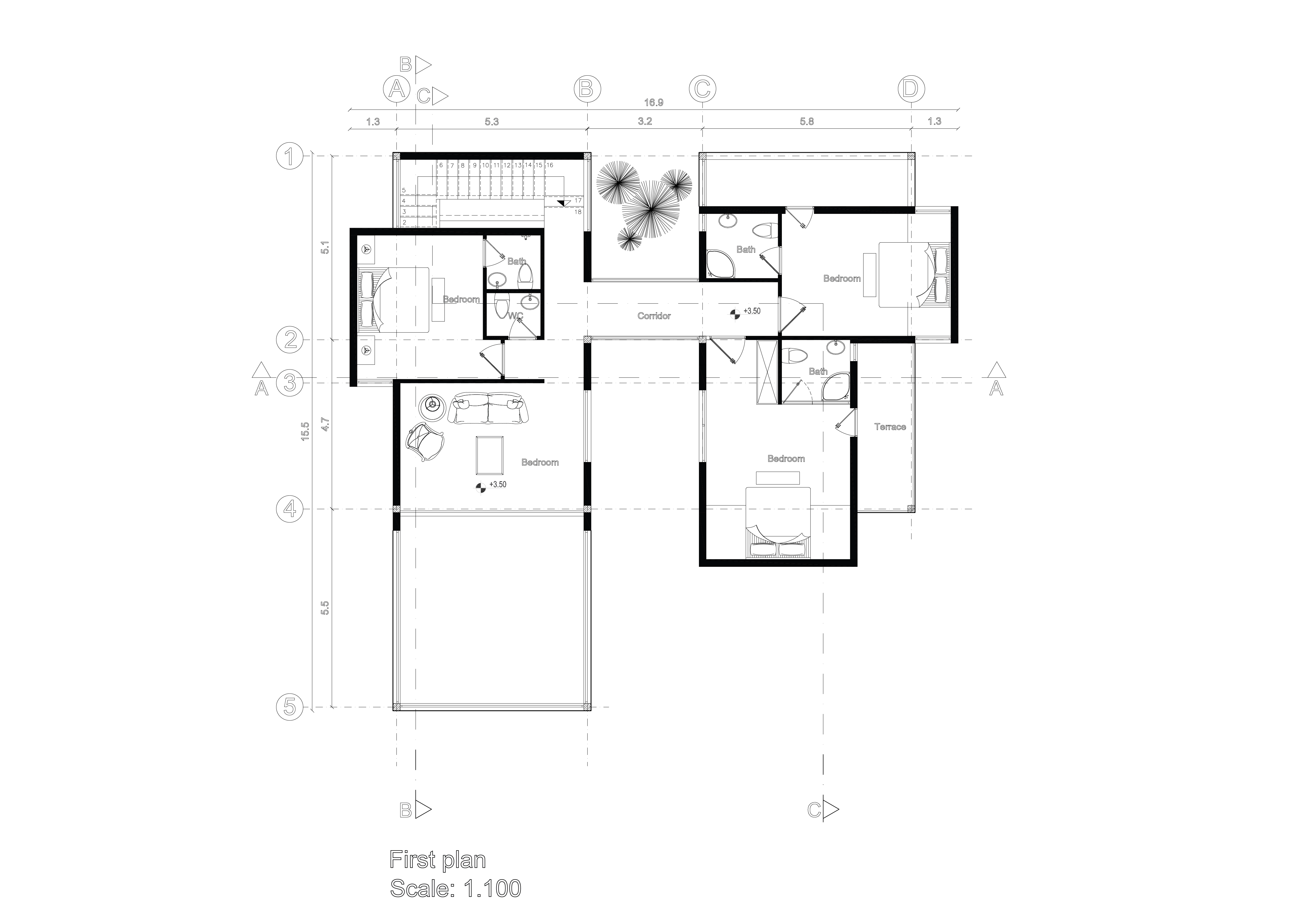 Damavand Villa plan